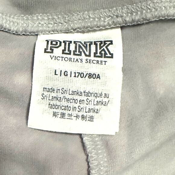 Victoria's Secret PINK Skort Active High Waist Crossover Gray Tie Dye L Skirt - Picture 5 of 9